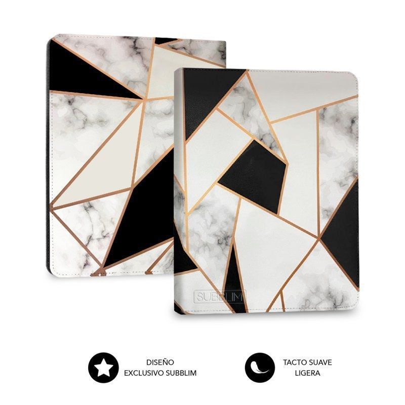Subblim 1EC011 Clever Ebook Case Capa para Ebook 6" Marble Black