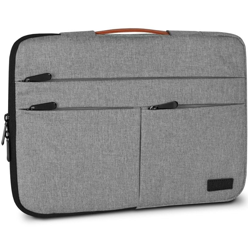 Bolsa Subblim Air Padding 360 para Computadores Portáteis Até 15,6" / Cinzento Claro
