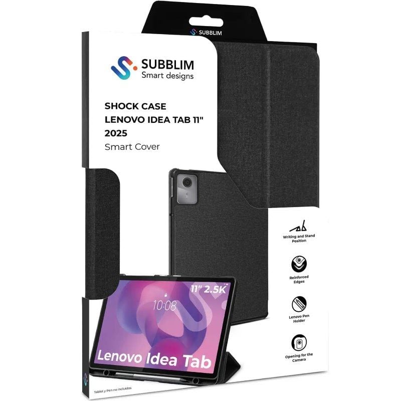 Capa Subblim Shock Case Lenovo Idea Tab 11" 2025 / Preto
