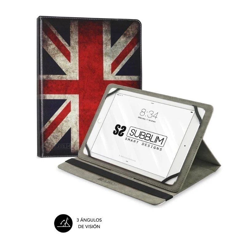 Bolsa para Tablet Subblim Trendy England para Tablets de 10,1"-11"