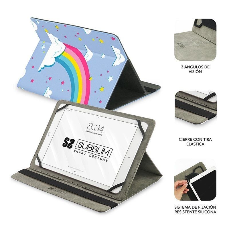Capa Subblim Trendy Case Unicorn para Tablets de 9,6"-11"