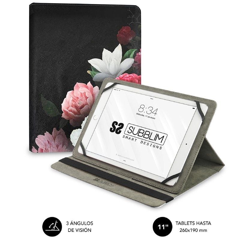 Capa Subblim Trendy Pink para Tablet de 11" / Preto