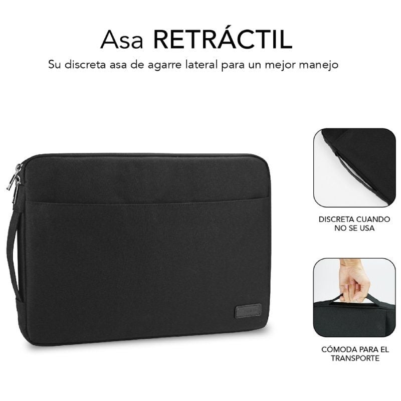 Bolsa para Computador Portátil Subblim Urban para Computadores Portáteis Até 14" / Preto