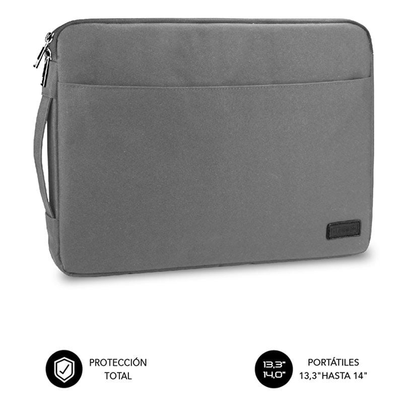 Bolsa para Computador Portátil Subblim Urban para Computadores Portáteis Até 14" / Cinzento