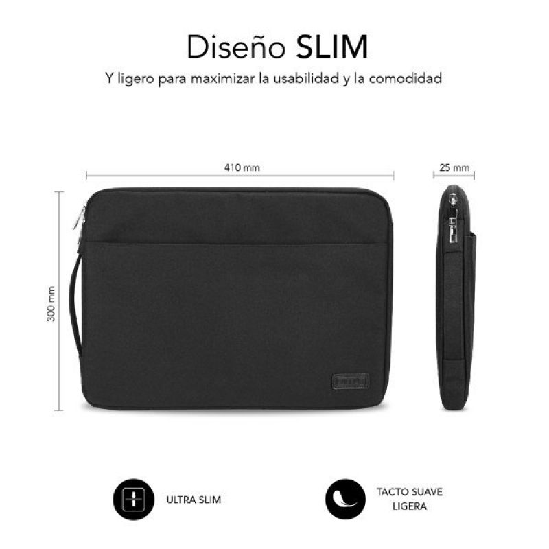 Bolsa para Computador Portátil Subblim Urban para Computadores Portáteis Até 15,6" / Preto
