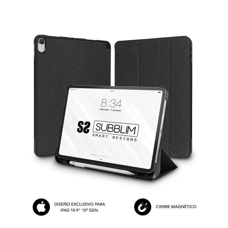 Capa Anti-choque Subblim Subcst-5sc316 para Ipad 10ª Geração 10,9" / Preto