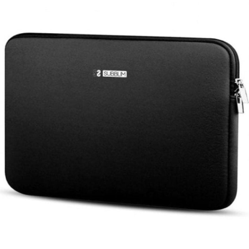Capa Subblim Business Laptop Sleeve Neoprene V2 para Portáteis Até 12,5" / Preta