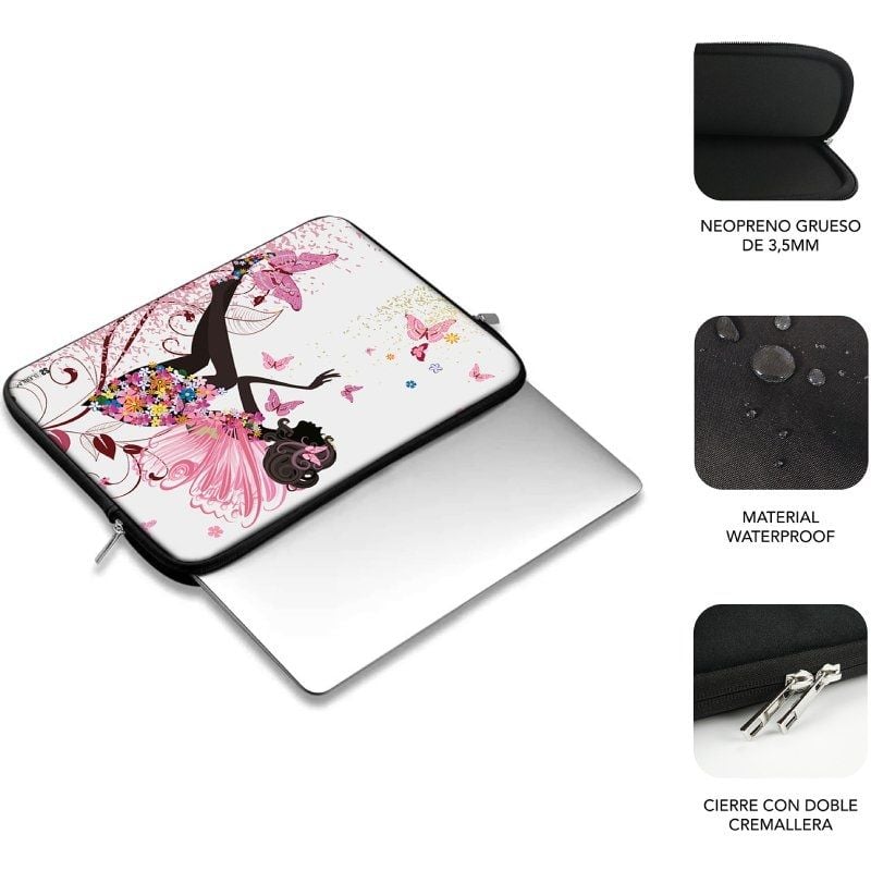 Subblim Trendy Sleeve Neo Hada para Portáteis Até 14".