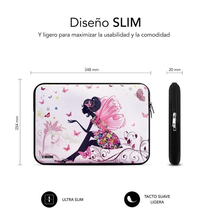Subblim Trendy Sleeve Neo Hada para Portáteis Até 14".