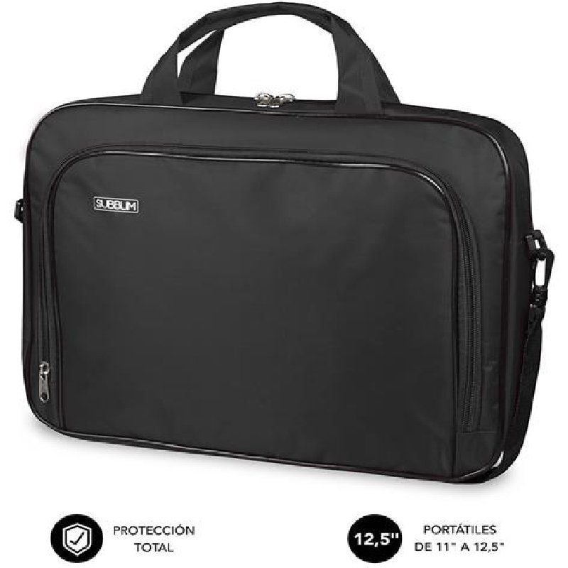 Pasta Subblim Oxford para Computadores Portáteis Até 12,5" / Preto