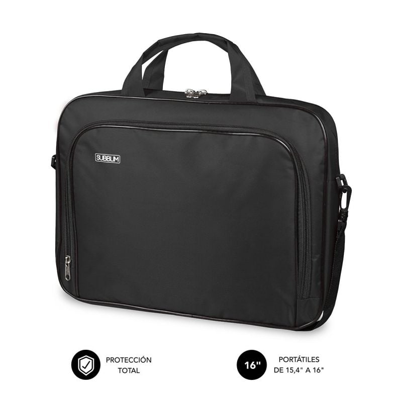 Pasta Subblim Oxford para Computadores Portáteis Até 16" / Preto