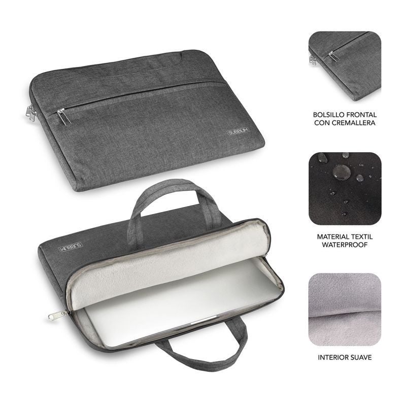 Bolsa para Computador Portátil Subblim Business para Computadores Portáteis Até 15,6" / Correia par…