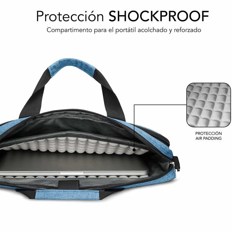 Bolsa para Computador Portátil Subblim Air Padding para Computadores Portáteis Até 15,6" / Azul