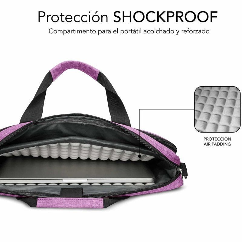 Bolsa para Computador Portátil Subblim Air Padding para Computadores Portáteis Até 15,6" / Rosa