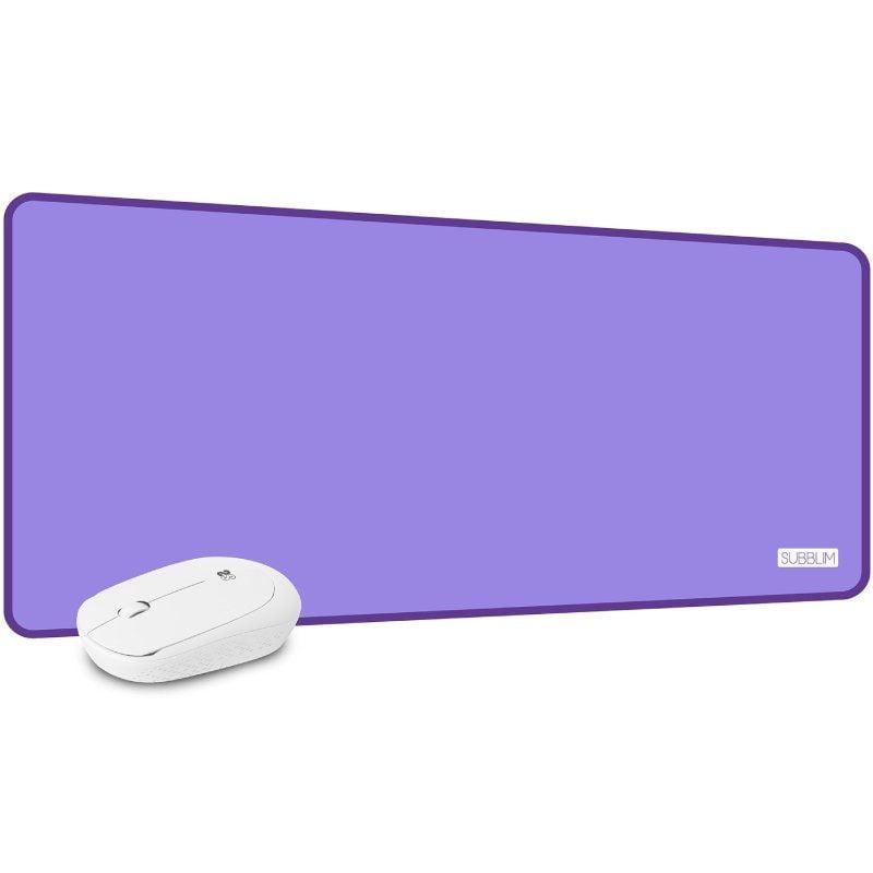Conjunto de Rato sem Fios e Tapete Subblim Harmony Purple / Até 1200 DPI