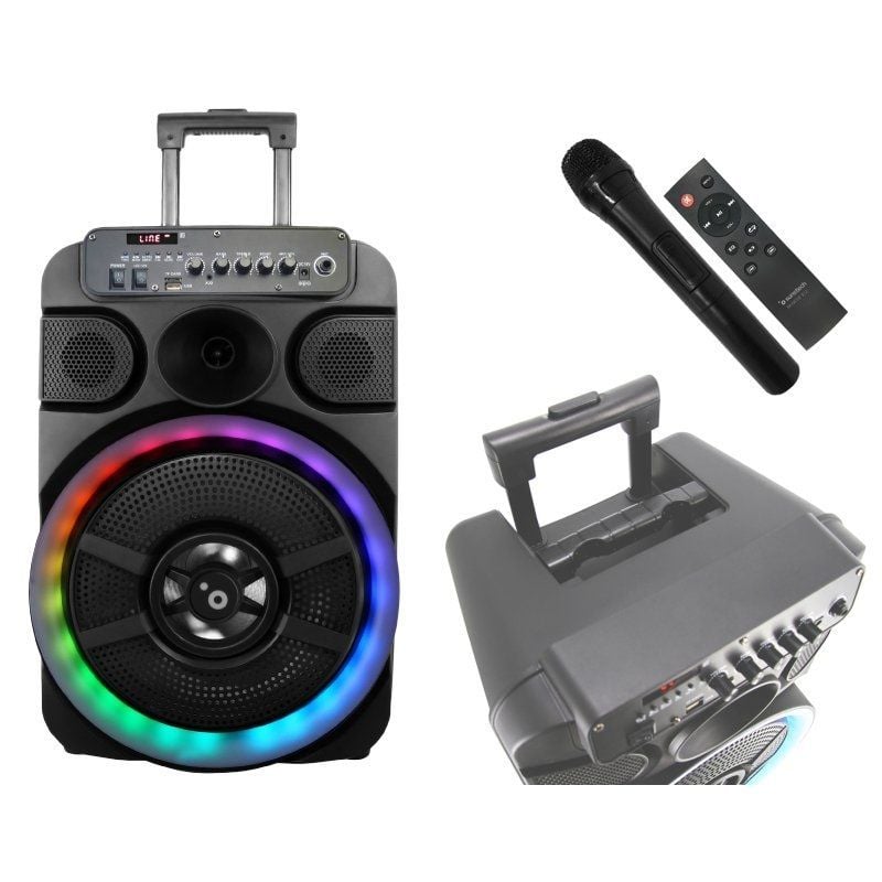 Altifalante Portátil Bluetooth Sunstech Muscles 12 / 40W / 1.0