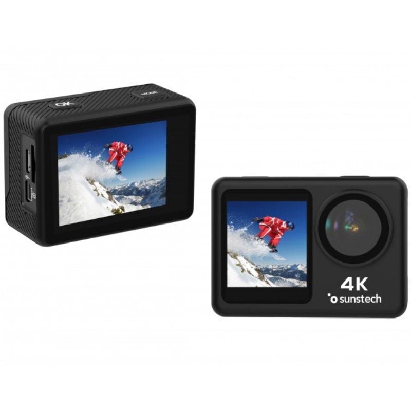 Sunstech Adventure Digital Sports Camera 4K / 16MP / 170º Viewing Angle / Preto
