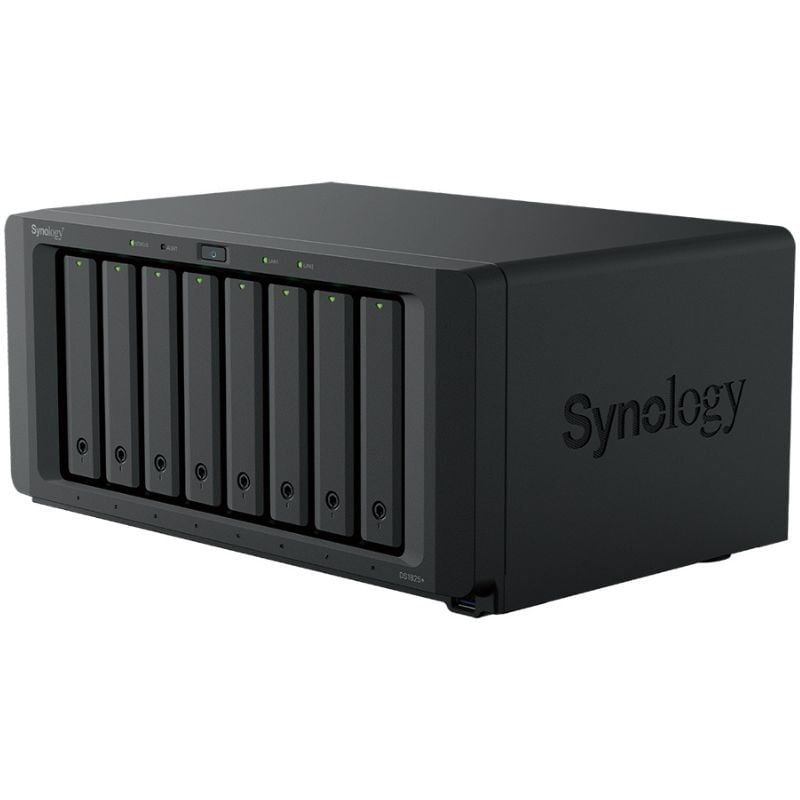 Synology Diskstation Ds1825+ NAS / 8 Compartimentos 3,5"- 2,5" / 16GB DDR4 / Formato de Torre