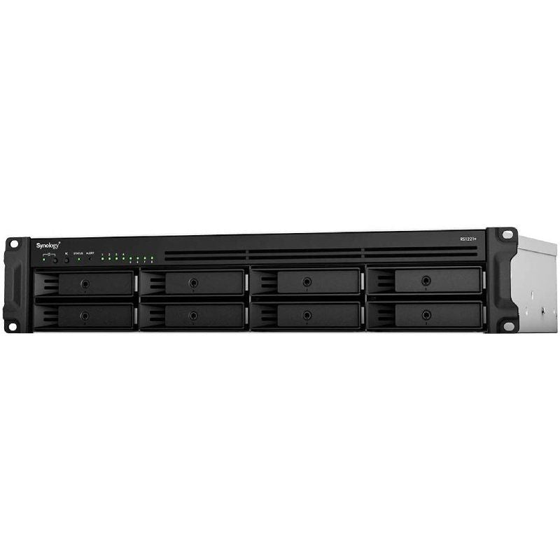 Synology Rackstation Rs1221+ NAS / 8 Compartimentos 3,5"-2,5" / 4GB DDR4 / Formato de Montagem em B…