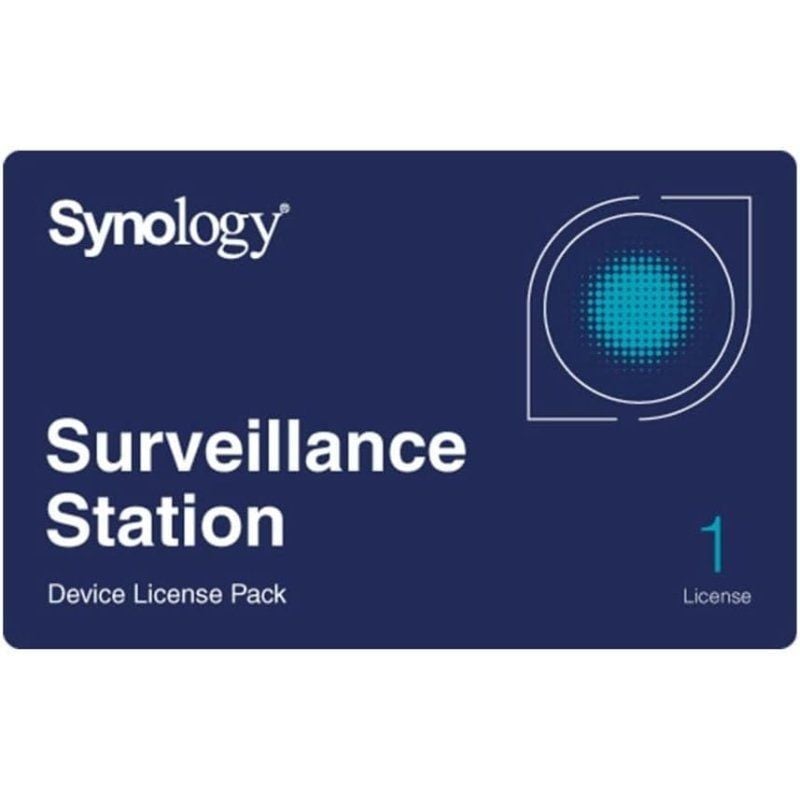 Licença Física Pacote de Licenças para Dispositivos de Vigilância Synology / 1 Dispositivo