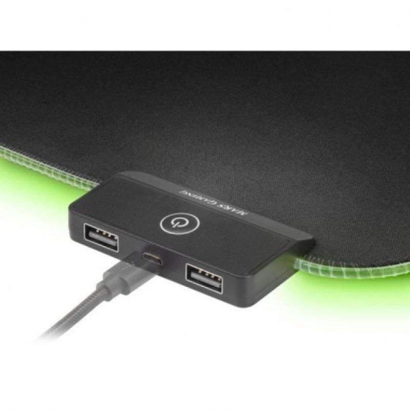 Tapete de Rato para Jogos Mars MMPRGB2 com Iluminação LED / 800 X 300 X 4 Mm