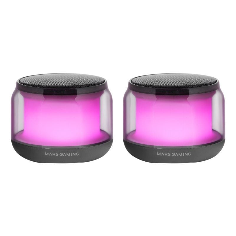 Mars Gaming Ms-aura Colunas Bluetooth Ms-aura / 15W / 2.0 / Preto