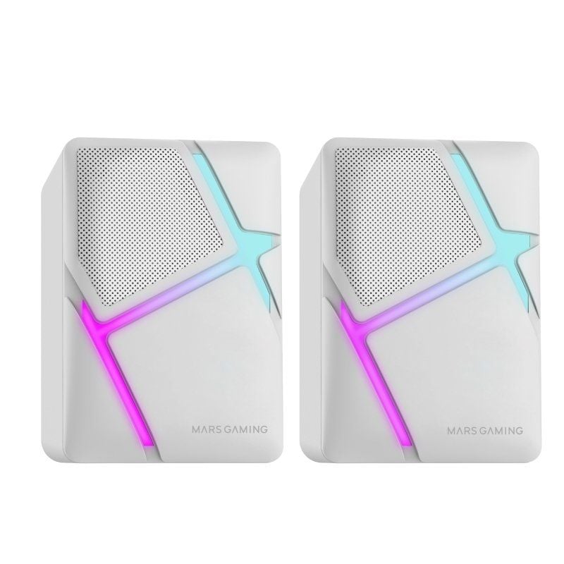 Altifalantes Mars Gaming Ms-h / 10W / 2.0 / Branco