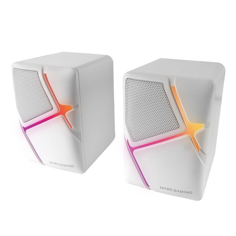 Altifalantes Mars Gaming Ms-h / 10W / 2.0 / Branco