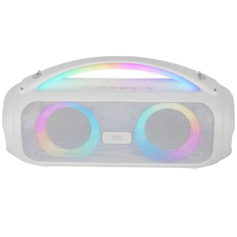 Altifalante Bluetooth Mars Gaming Ms-pulse / 50W RMS / 2.0 / Branco