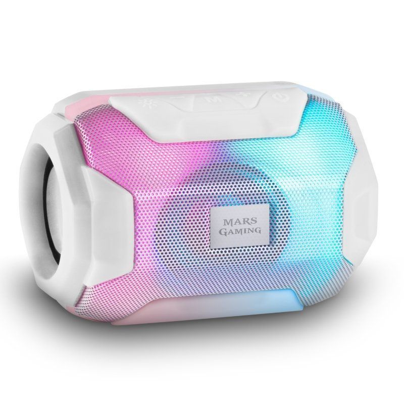 Mars Gaming Bluetooth Speakerphone MSBAXW / 10W / 1.0 / Branco