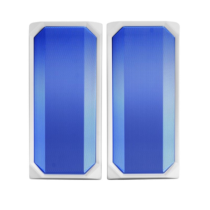 Altifalantes Bluetooth Mars Gaming MSRGBW / 15W / 2.0 / Branco