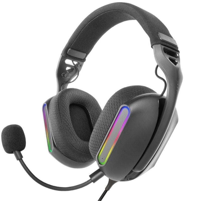 Auricular para Jogos Mars com Microfone Mars Gaming Mh-pro / Jack 3.5 / USB / Preto
