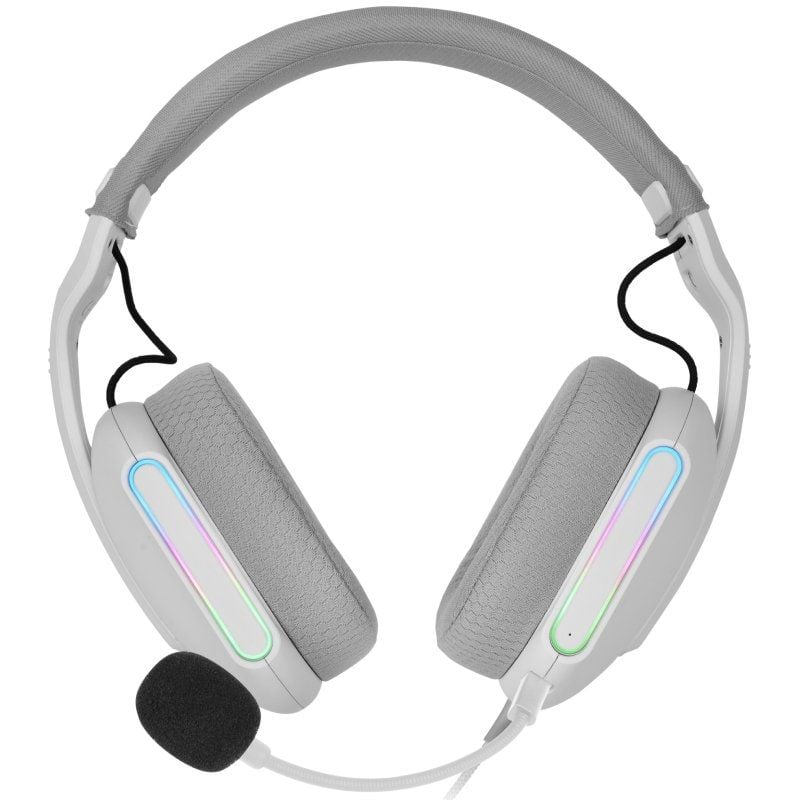 Auricular para Jogos Mars com Microfone Mars Gaming Mh-pro / Jack 3.5 / USB / Branco