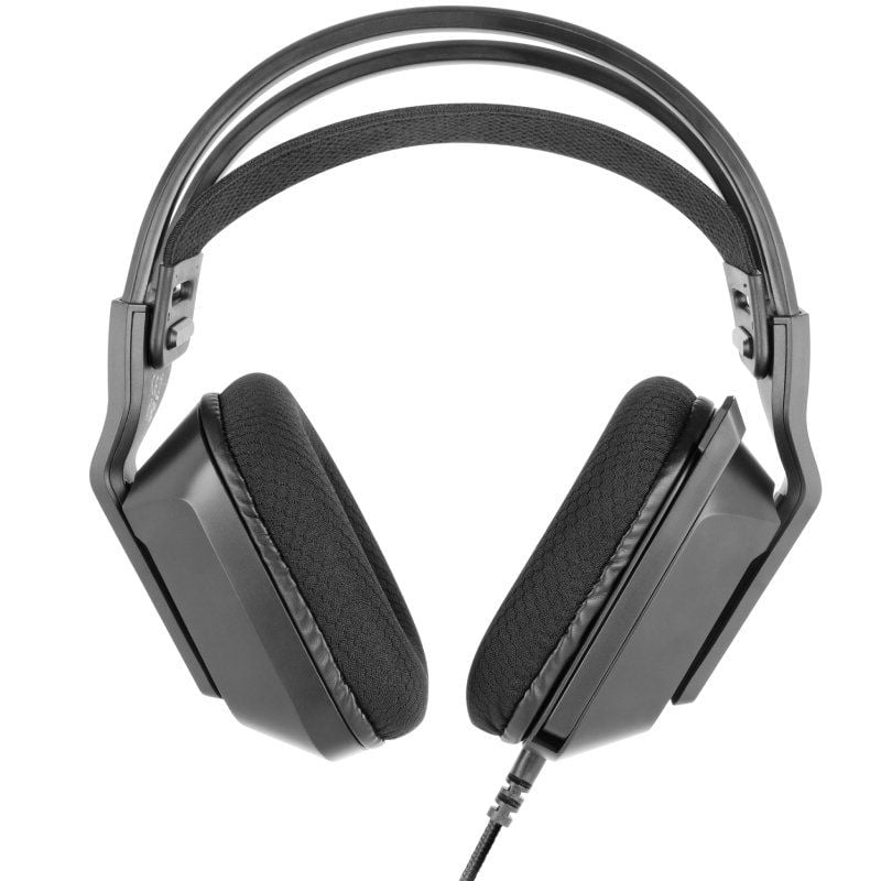 Auricular para Jogos Mars com Microfone Mars Gaming Mh-strike / Jack 3.5 / USB / Preto