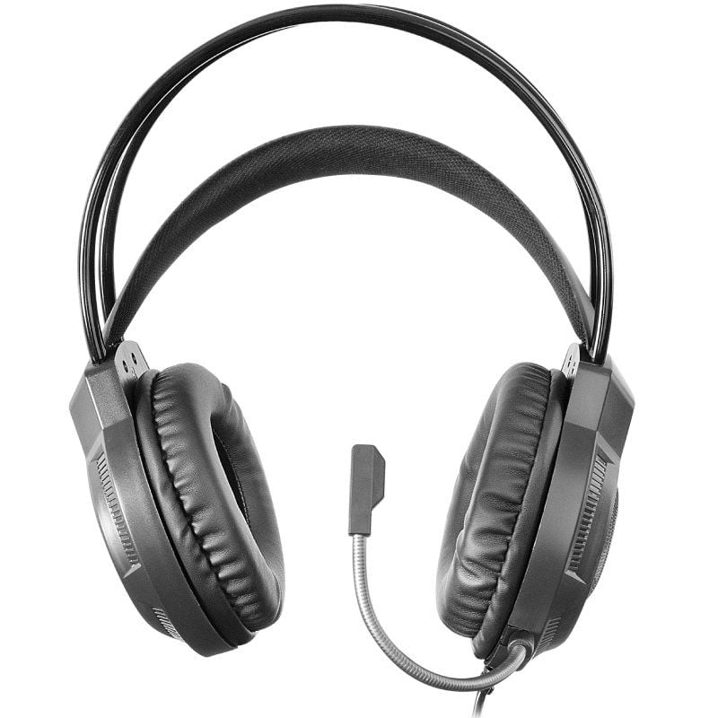 Auscultadores para Jogos com Microfone Mars Gaming MH124 / Jack 3.5 / Preto