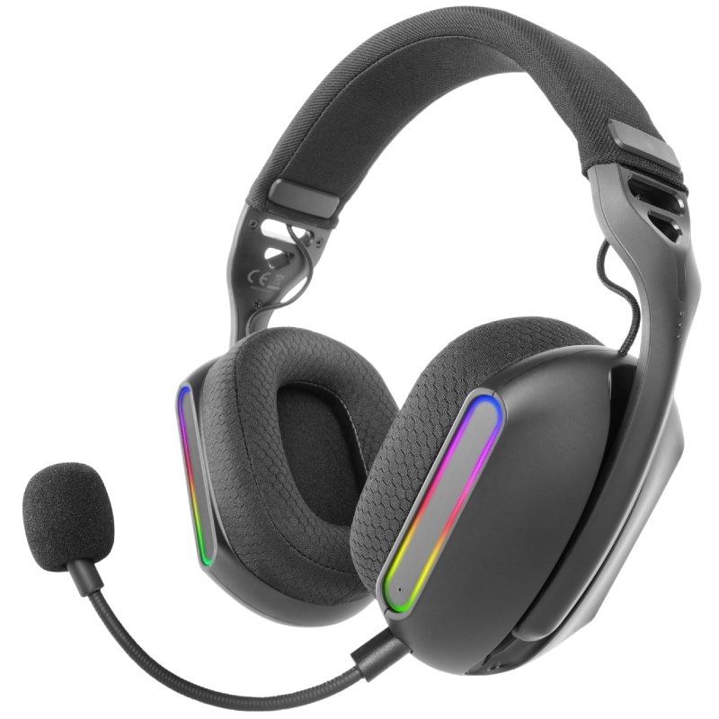Auscultadores sem Fios para Jogos com Microfone Mars Gaming MHWPRO / Jack 3.5 / Bluetooth / Preto