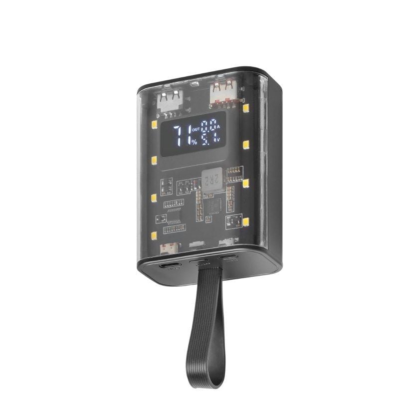 Powerbank 10000mah Mars Gaming Mpk-10k / 22.5w / Preto