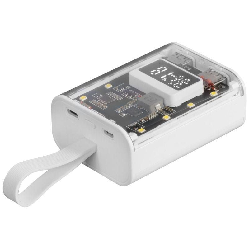 Powerbank 10000mah Mars Gaming Mpk-10k / 22.5w / Branco