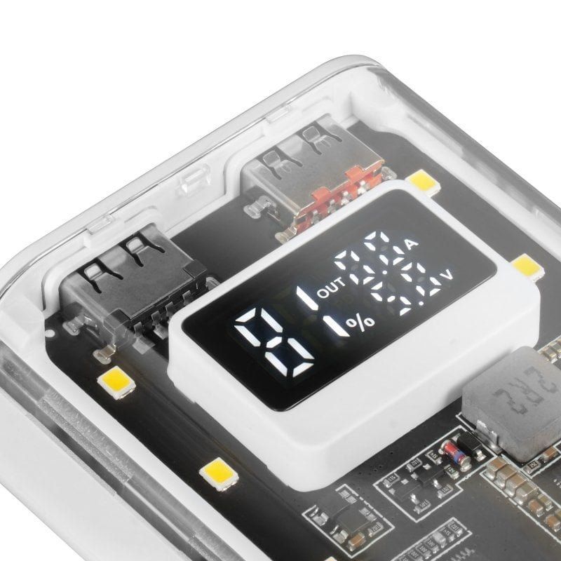 Powerbank 10000mah Mars Gaming Mpk-10k / 22.5w / Branco