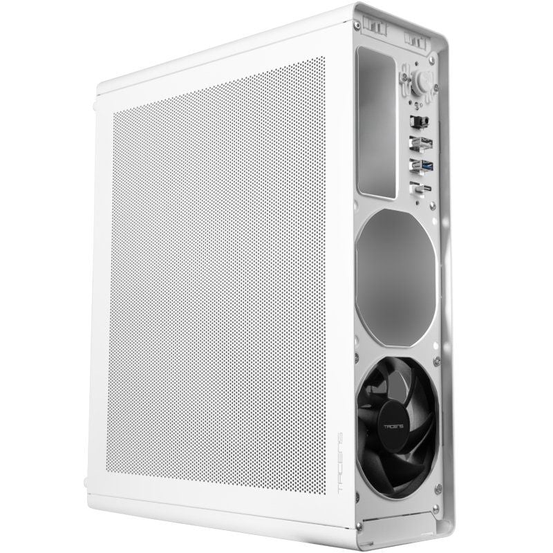 Caixa Mini Torre Tacens AEROSLIM500 com Fonte de Alimentação de 500 W / Branco
