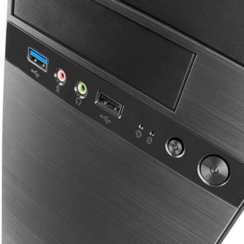 Caixa Mini Torre Anima AC4500 com Fonte de Alimentação de 500 W