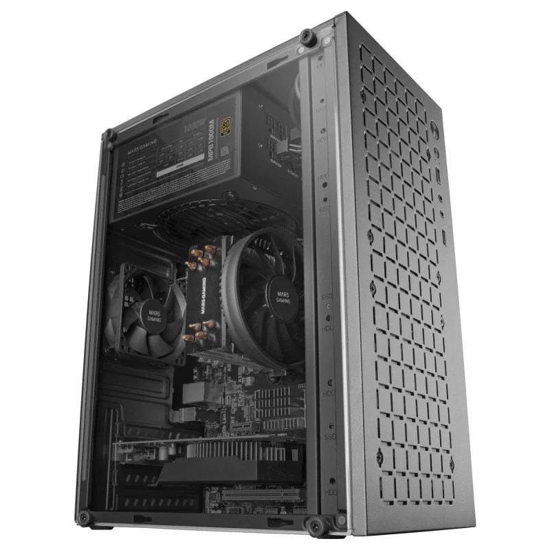 Caixa para Jogos em Mini Torre Mars Gaming Mc-1000