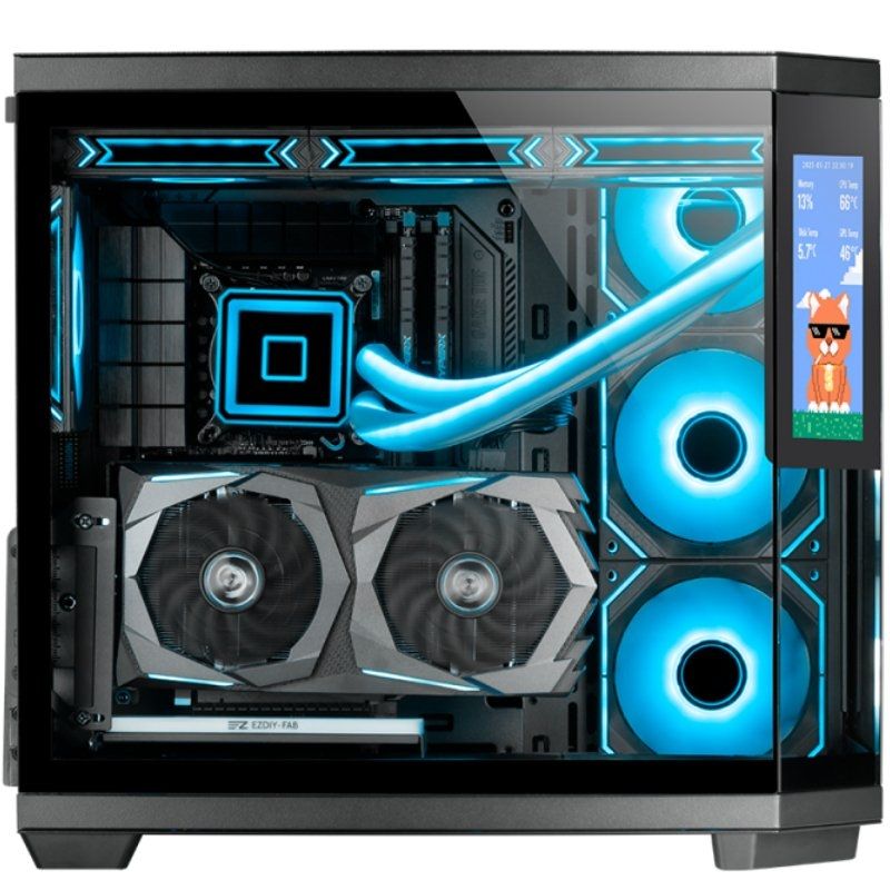Caixa Semi-torre para Jogos Mars Gaming Mc-3tcorelcd