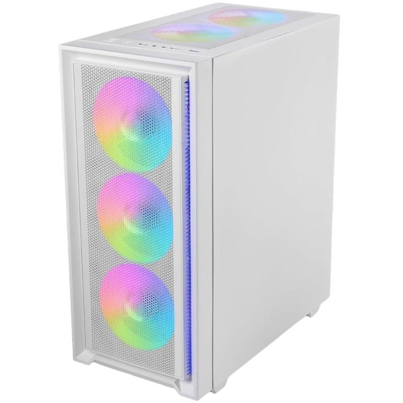 Caixa Gaming Semitower Mars Gaming Mc-air / Branco