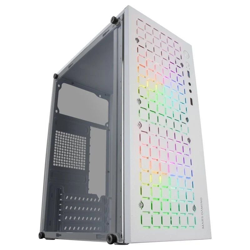 Caixa Mini Torre para Jogos Mars Gaming Mc-core / Branco
