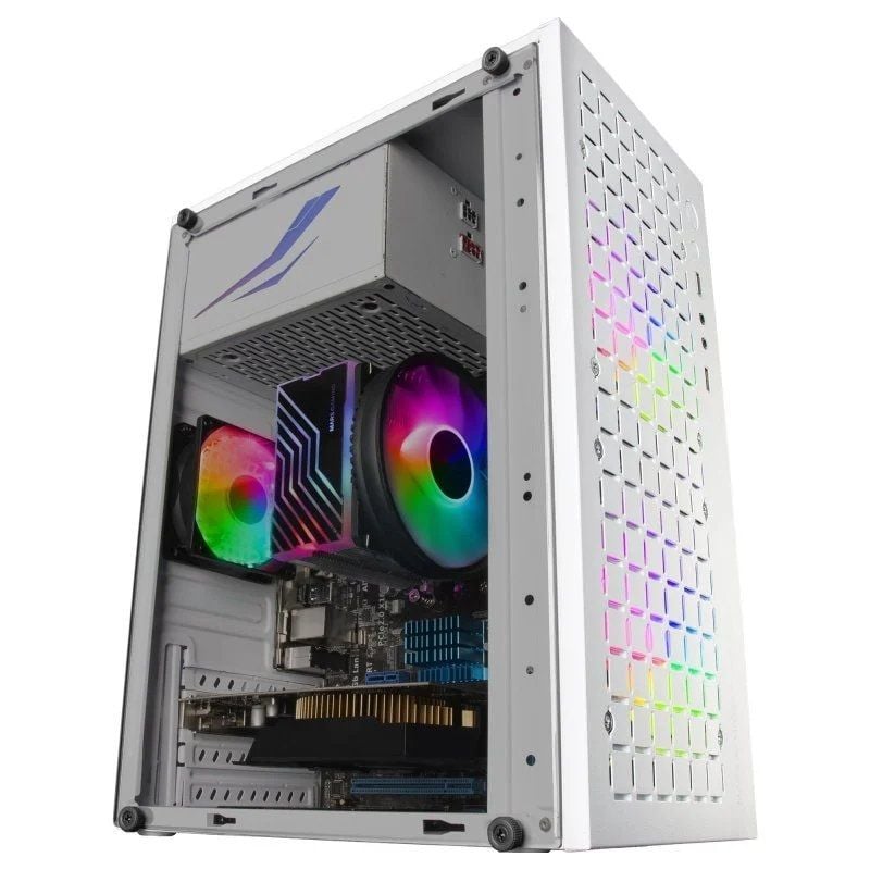 Caixa Mini Torre para Jogos Mars Gaming Mc-core / Branco