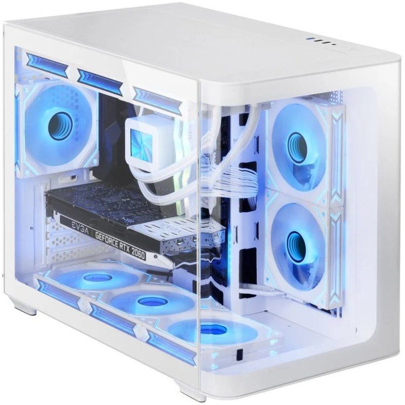 Caixa Mini Torre para Jogos Mars Gaming Mc-fusionm / Branco