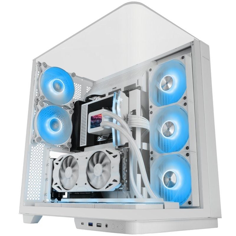 Caixa para Jogos em Torre Mars Gaming Mc-infinio / Branco