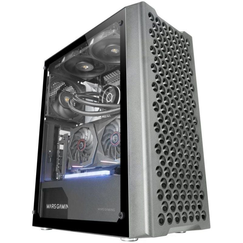 Caixa Gaming Semitower Mars Gaming Mc-ipro / Preto