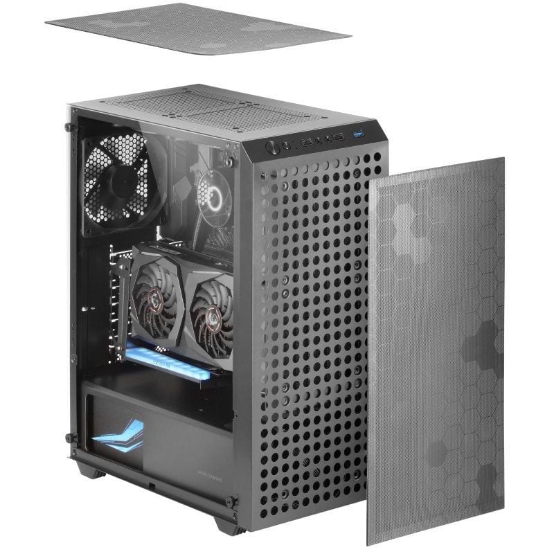 Caixa Gaming Semitower Mars Gaming Mc-q3